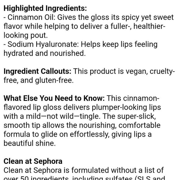 🌼SALE! 2/$35 BITE BEAUTY Plumping Gloss in Rose Meringue - Picture 8 of 15